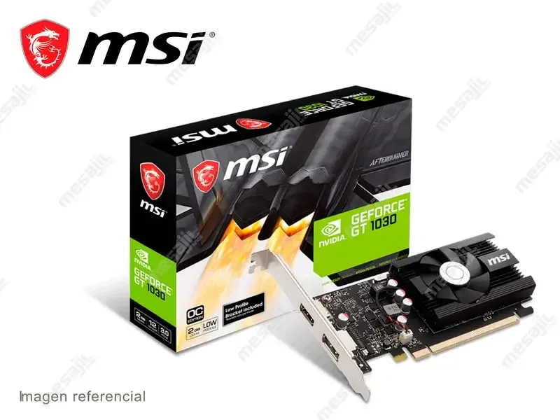 Tarjeta Grafica MSI Nvidia GeForce GT1030 OC 2GB GDDR4 LP