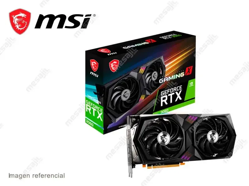 Tarjeta Grafica MSI NVIDIA GeForce RTX 3060 GAMING X 12GB GDDR6