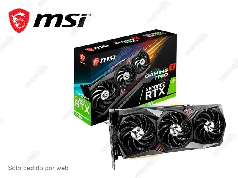 Tarjeta Grafica MSI NVIDIA GeForce RTX 3090 24GB GDDR6X Gaming X TRIO