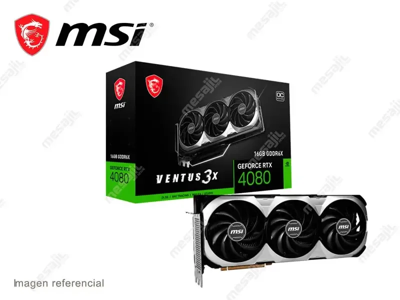 Tarjeta Grafica MSI NVIDIA GeForce RTX 4080 Ti VENTUS 3X OC 16GB GDDR6X