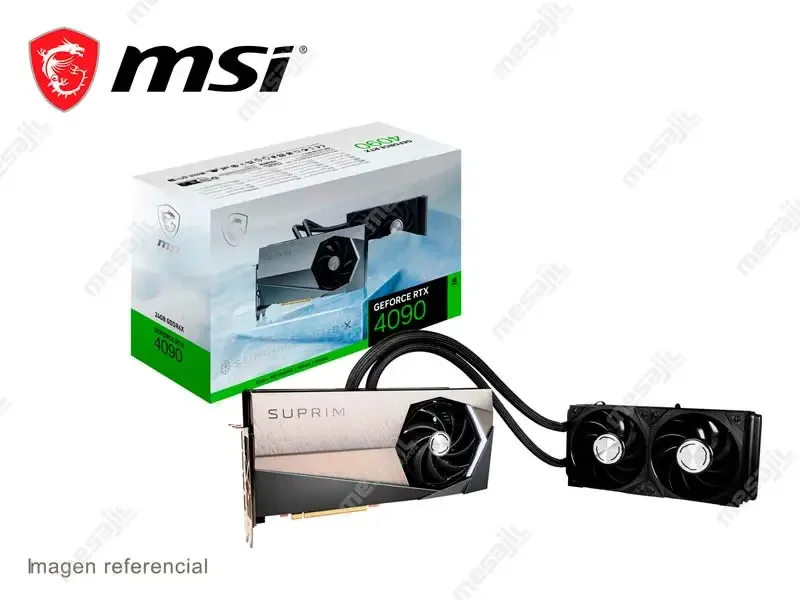 Tarjeta Grafica MSI NVIDIA GeForce RTX 4090  SUPRIM LIQUID X 24GB GDDR6X