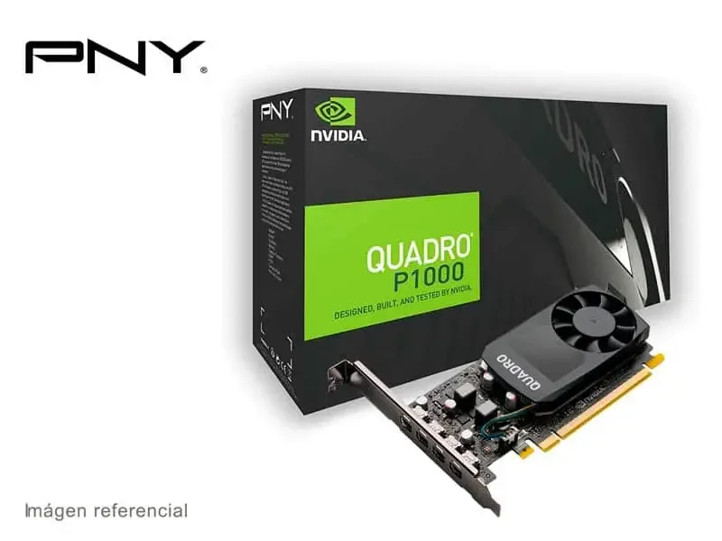 Tarjeta Grafica PNY NVIDIA Quadro P1000 V2 4GB GDDR5