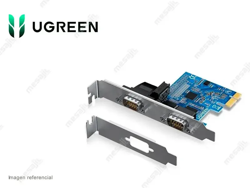 Tarjeta Ugreen (80116) Pci- express to 2-port Serial RS232