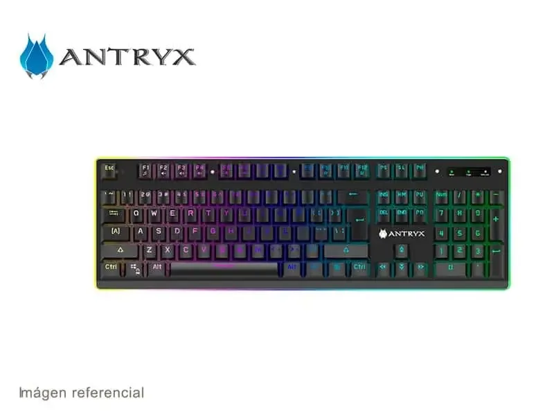 Teclado Gaming Antryx Chrome Storm SK560 RGB (AGK-CS560K-SP)