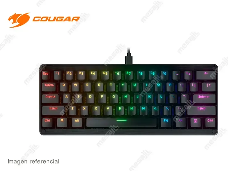 Teclado Gaming Cougar Puri Mini Mechanical RGB