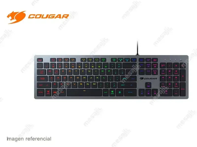Teclado Gaming Cougar Vantar AX RGB LED USB Interfaz (37VABXNMI.0009)