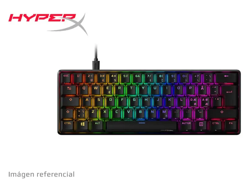 Teclado Gaming HyperX Alloy Origins 60 - US