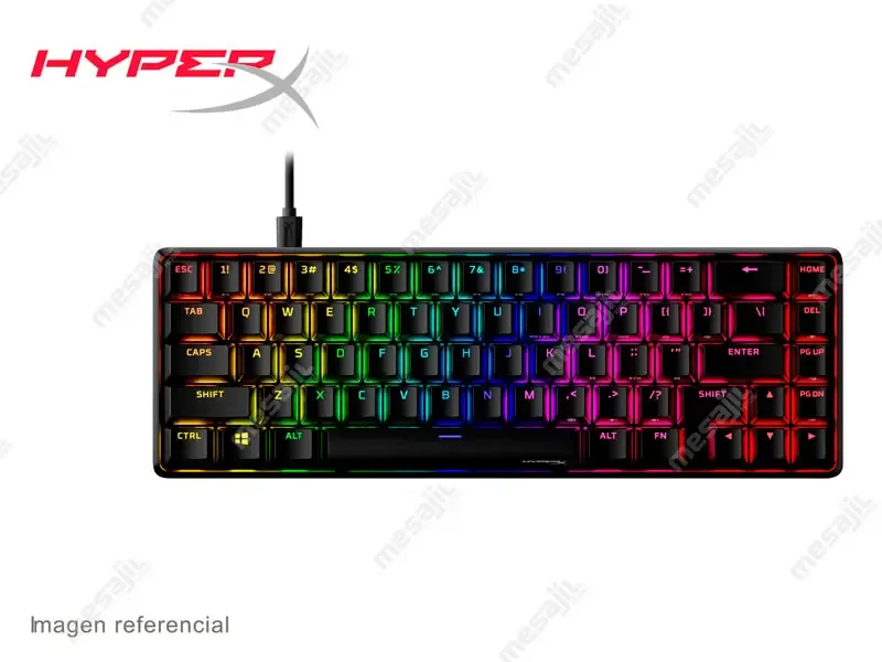 Teclado Gaming HyperX Alloy Origins 65 HX Red
