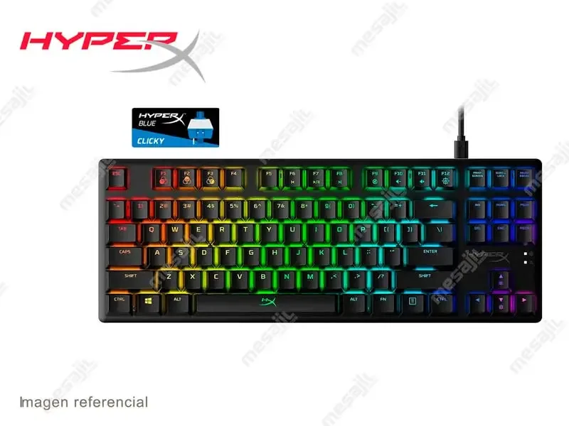 Teclado Gaming HyperX Alloy Origins Core Blue Switch - US