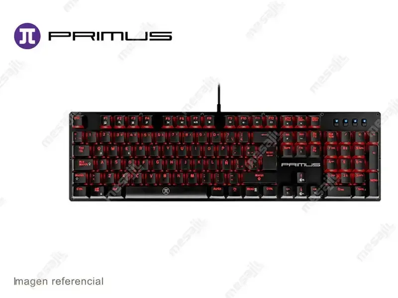 Teclado Gaming Primus Ballista 100T PKS-101S Red Switch