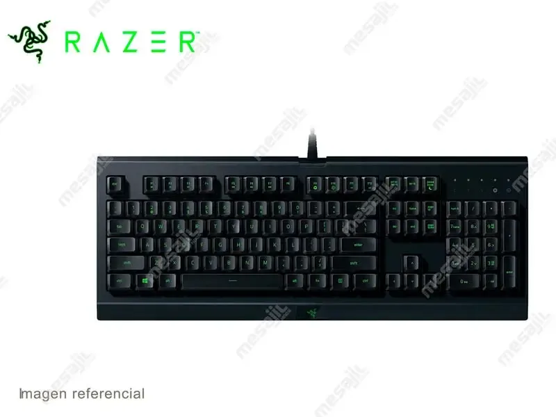 Teclado Gaming Razer Cynosa Lite Essential Membrane US Chroma Black
