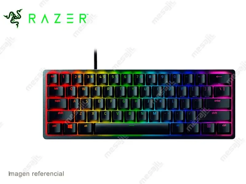 Teclado Gaming Razer Huntsman Mini OPTO Mechanical Purple Switch Black