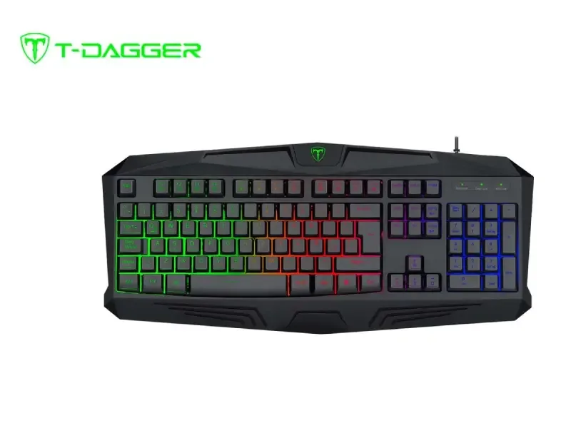 Teclado Gaming T-Dagger TANKER Rainbow T-TGK106-SP