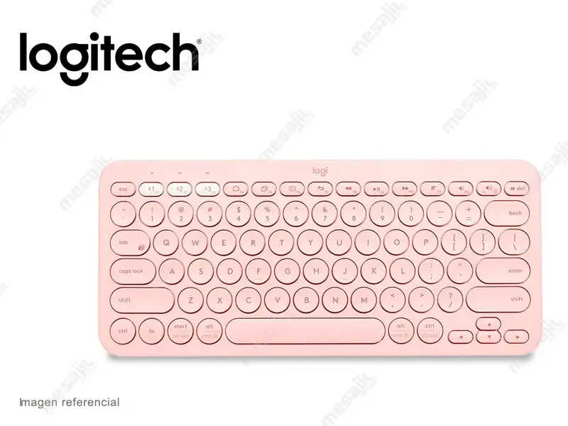 Teclado Logitech K380 Multi-Device Bluetooth Rose