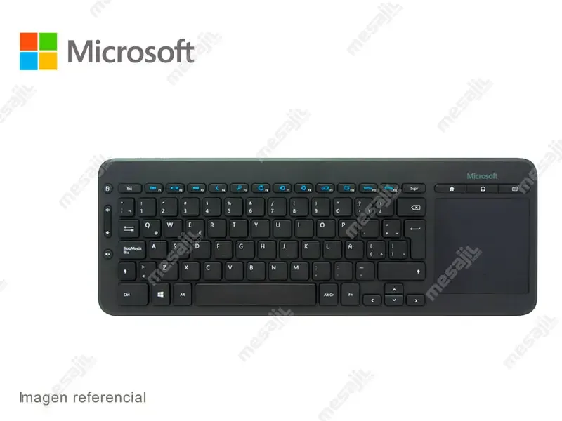 Teclado Microsoft All-in-One Media Wireless
