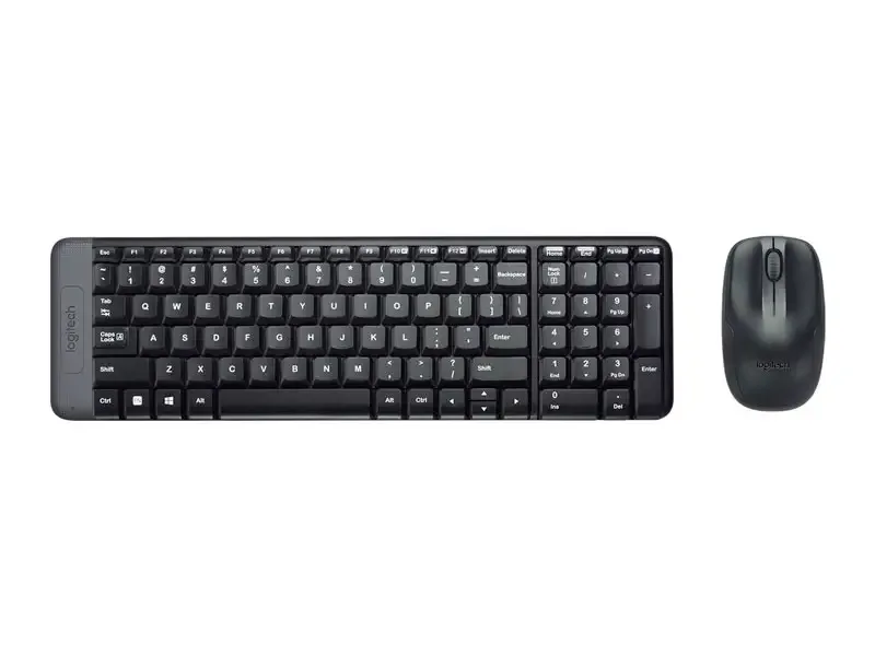 Teclado + Mouse Logitech Wireless MK220