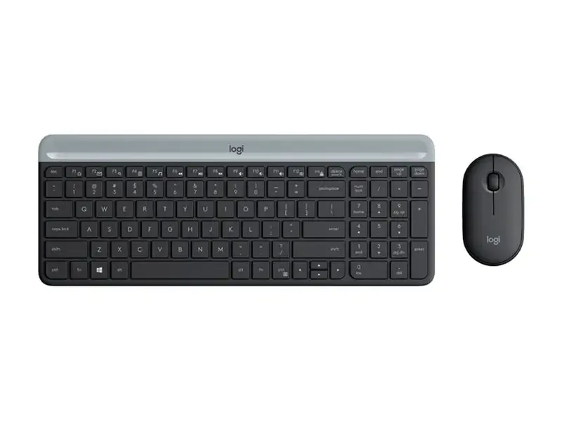 Teclado + Mouse Logitech Wireless MK470 Graphite
