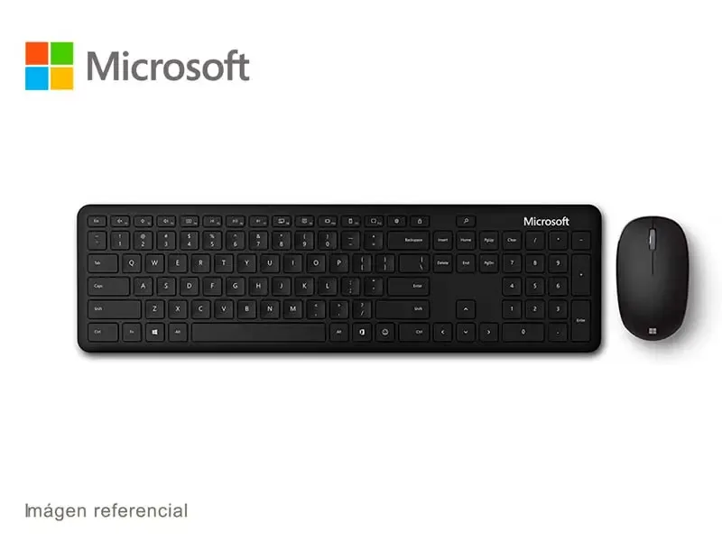 Teclado + Mouse Microsoft Bluetooth Desktop Matte Black (1AI-00003)