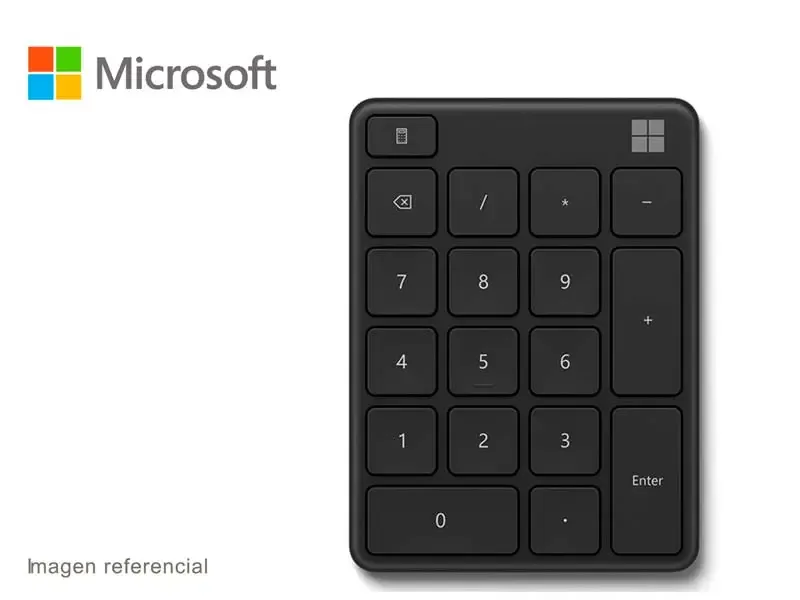Teclado Numerico Microsoft Bluetooth Black