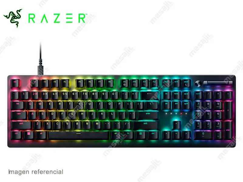 Teclado Razer Deathstalker V2 LOW Mecanico USB-C Switch Red SP Chroma Black
