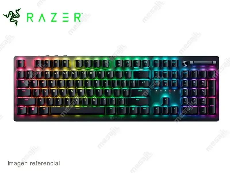 Teclado Razer Deathstalker V2 PRO LOW Mecanico Wireless Bluetooth USB-C Switch Red US Chroma Black