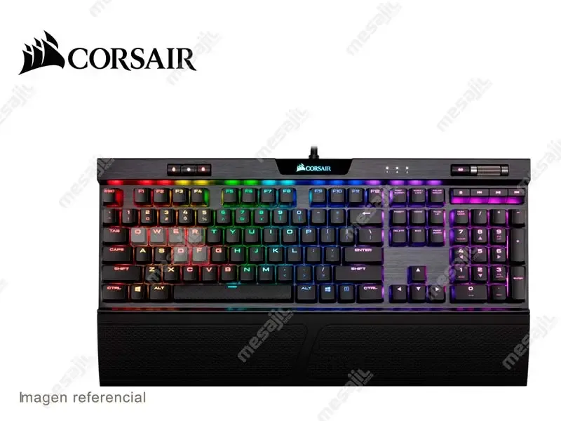 Teclados Gaming Corsair K70 RGB MK.2 Low Profile Rapidfire Cherry MX Speed