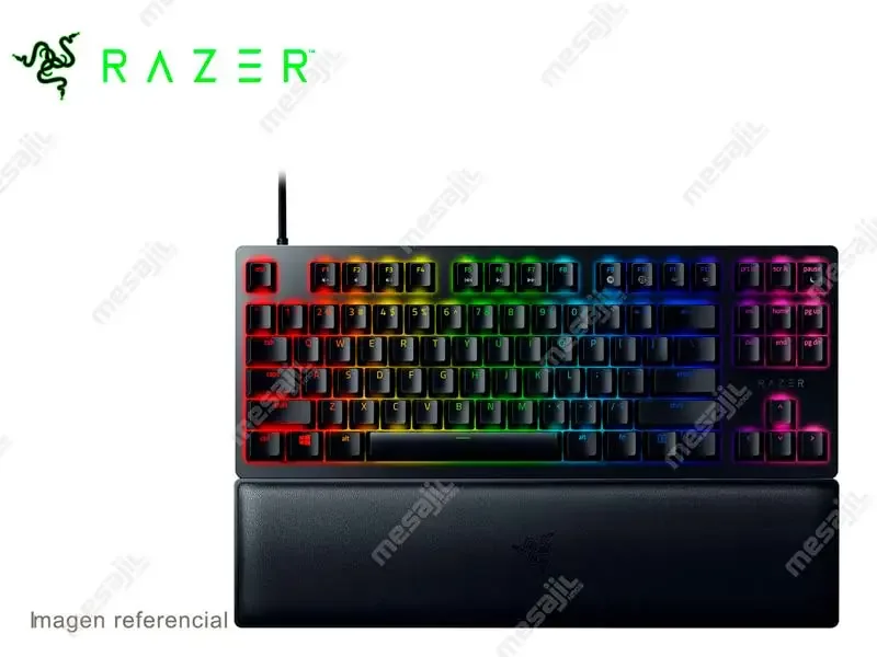 Teclados Gaming Razer Huntsman V2 TKL Purple Switch Chroma Black