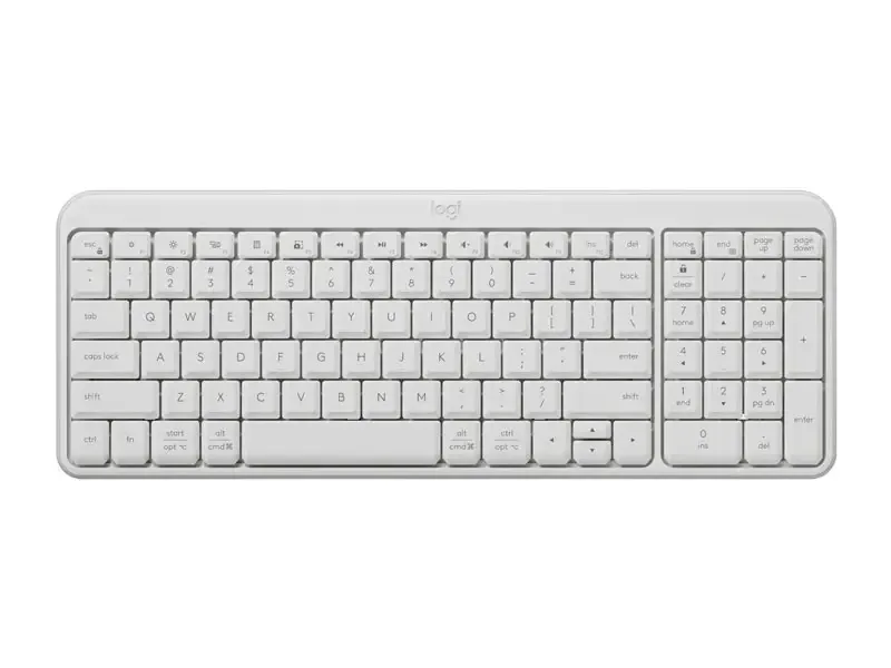 Teclados Logitech K250 Bluetooth White