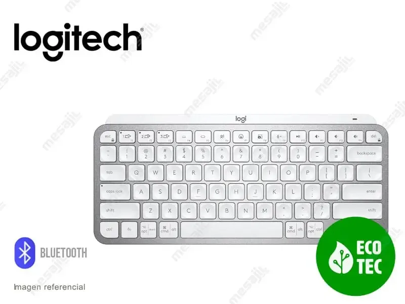 Teclados Logitech MX Keys Mini Wireless Pale Grey