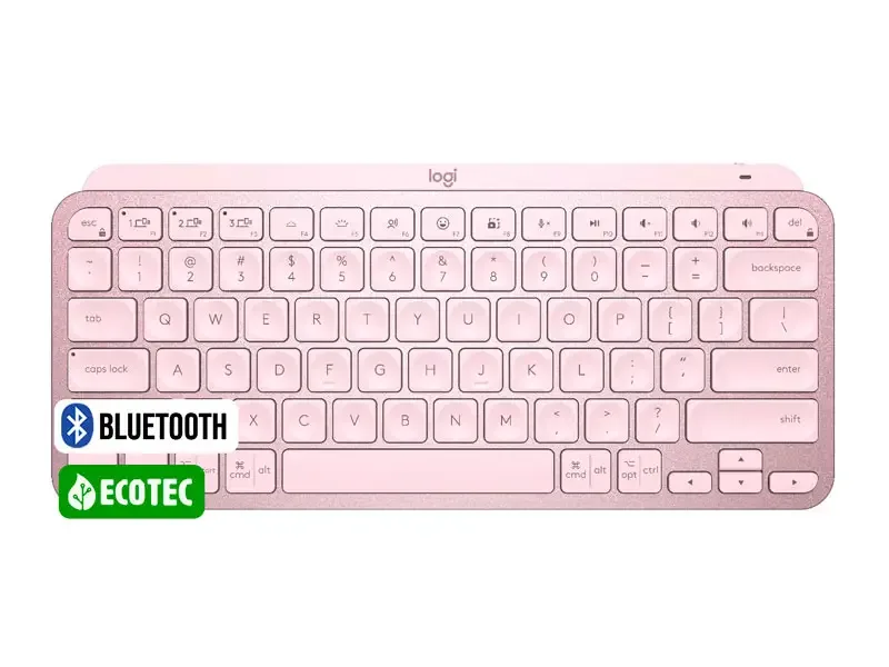 Teclados Logitech MX Keys Mini Wireless Rose