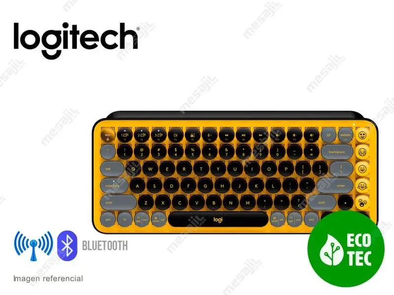 Teclados Logitech POP Keys Wireless Bluetooth qwasBlast