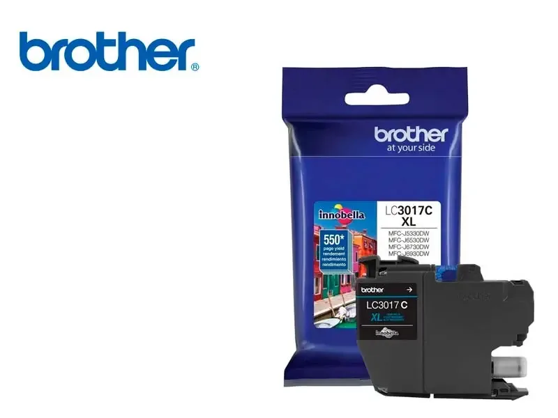 Tinta Brother LC-3017C Cyan MFC-J533DW 550 Pgs
