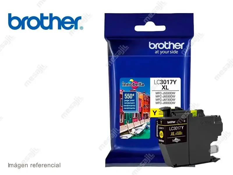 Tinta Brother LC-3017Y Yellow MFC-J533DW 550 Pgs