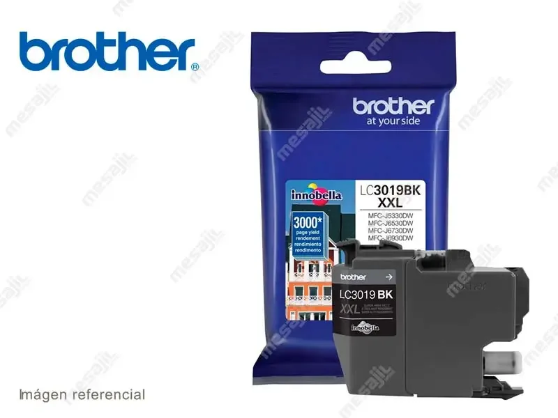 Tinta Brother LC-3019BK Black MFC-J533DW 3K