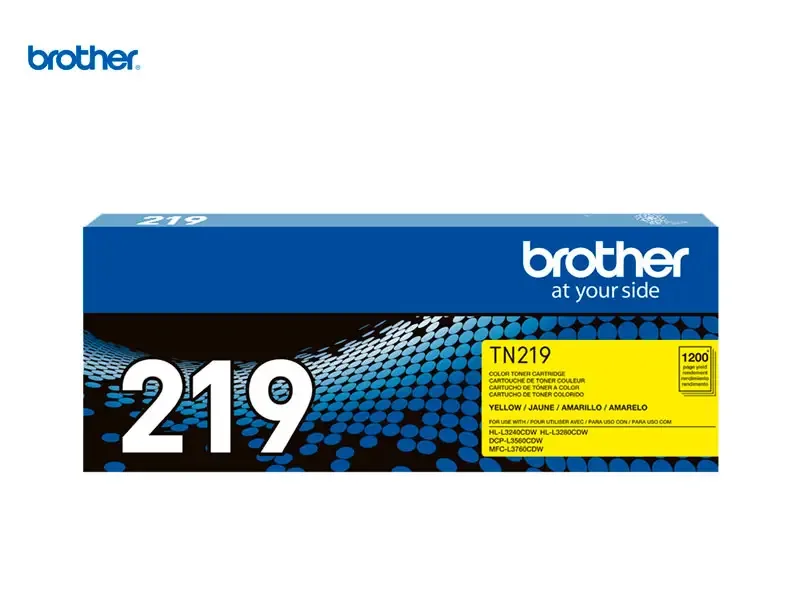 TONER BROTHER TN-219Y Yellow P/L3560/L3760/L3280 1200KPG