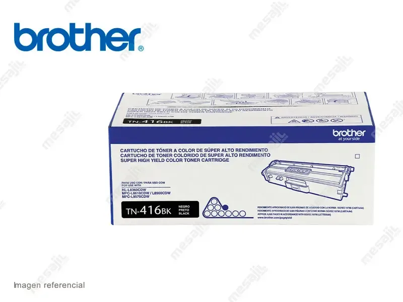 TONER BROTHER TN-416 Negro MFCL8900CDW (6500pag)