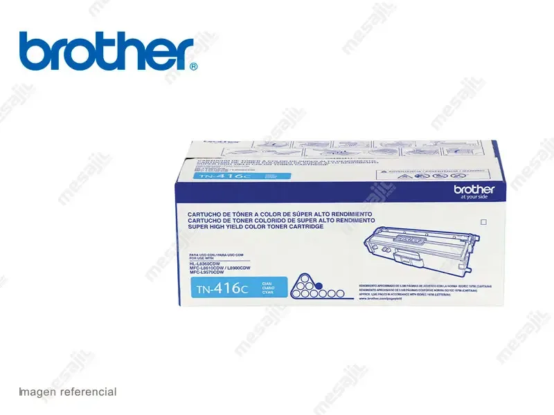 TONER BROTHER TN-416C Cyan MFCL8900CDW (6500pag)