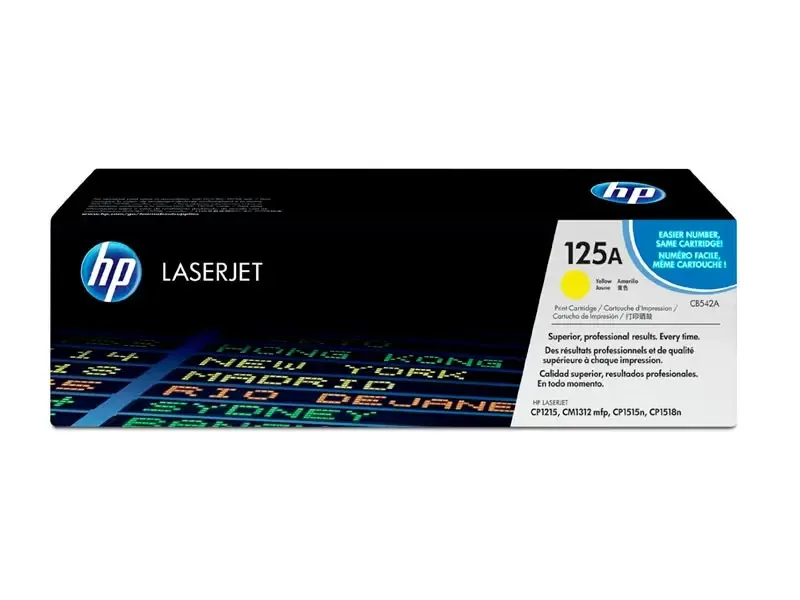 Toner HP 125A CB542A Amarillo CP1215 1515 1518 1312 1400 pag