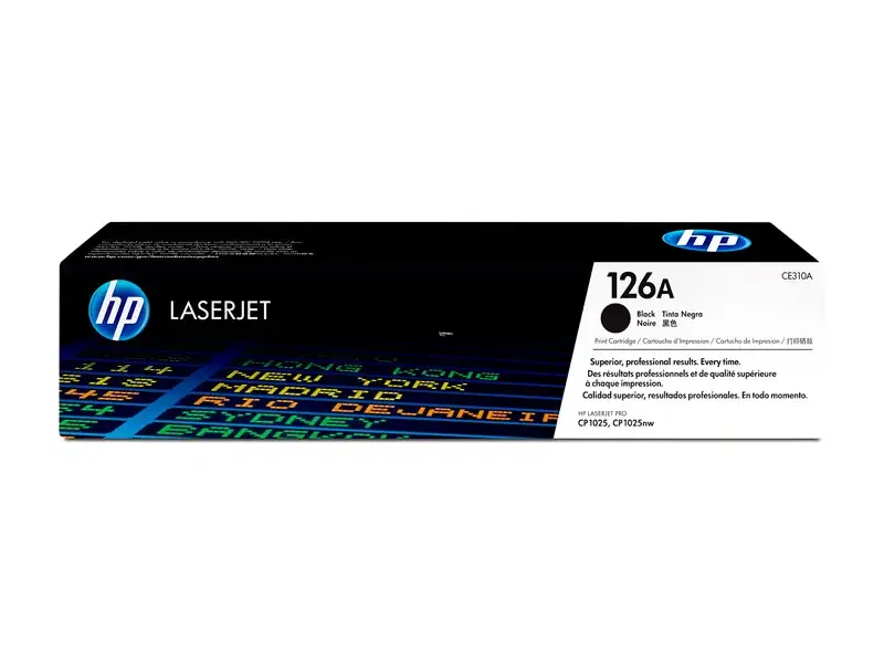 Toner HP 126A CE310A Negro CP1025nw M175nw M275nw 1200 pag