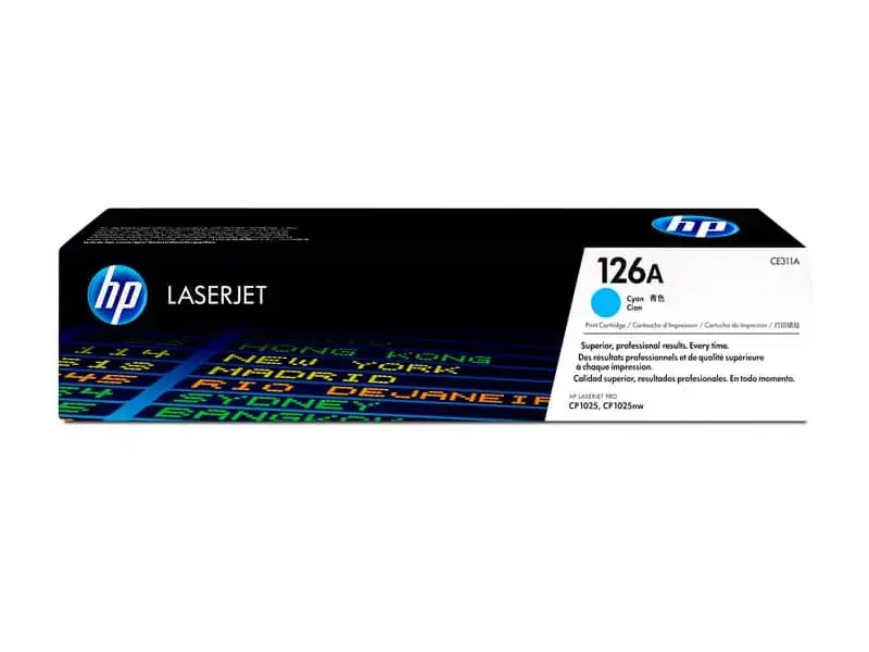 Toner HP 126A CE311A Cian CP1025nw M175nw M275nw 1000 pag