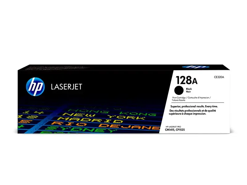 Toner HP 128A CE320A Negro CM1415 1525nw 2000 pag