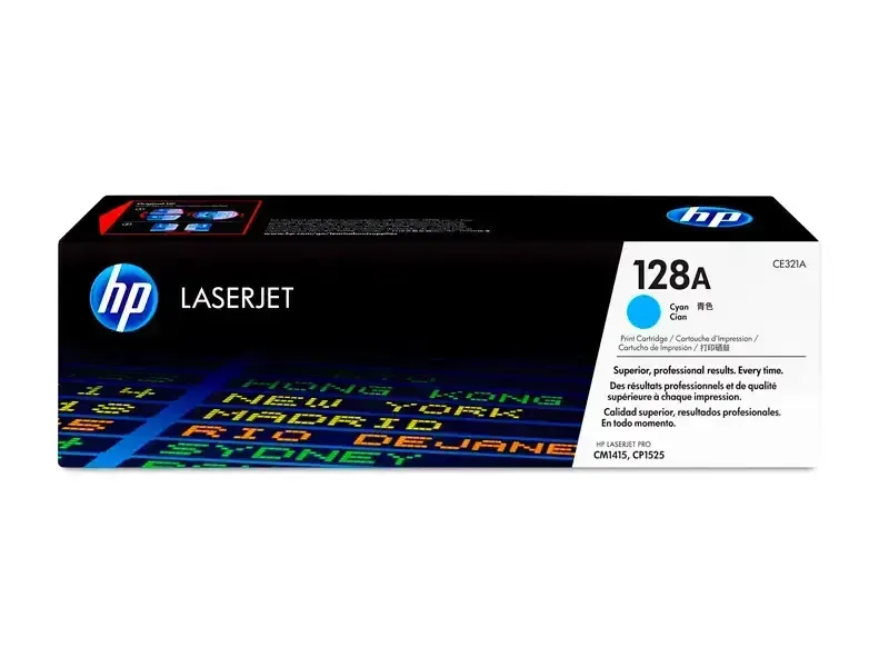 Toner HP 128A CE321A Cian CM1415 1525nw 1300 pag