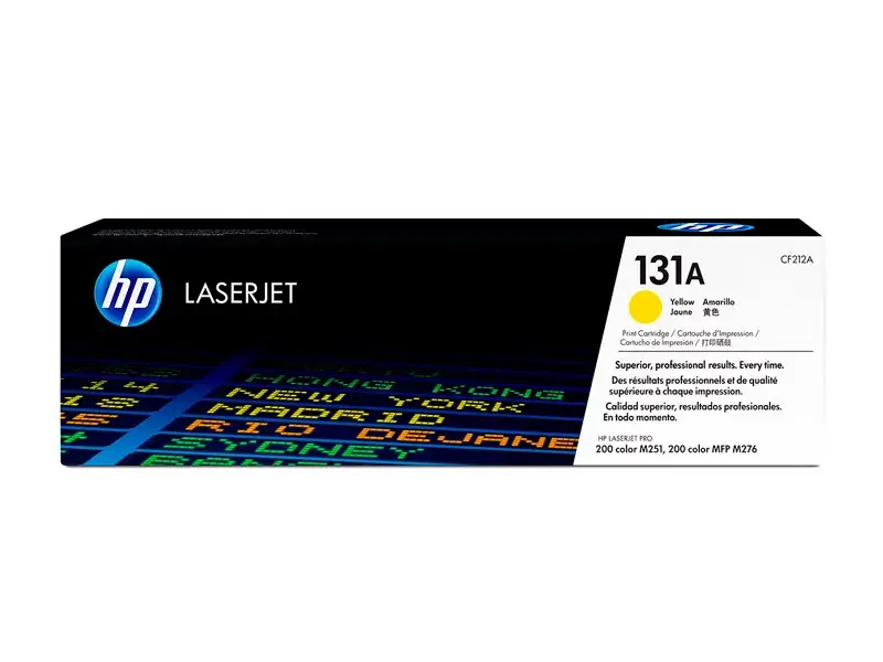 Toner HP 131A CF212A Amarillo M276nw M251 1800 pag