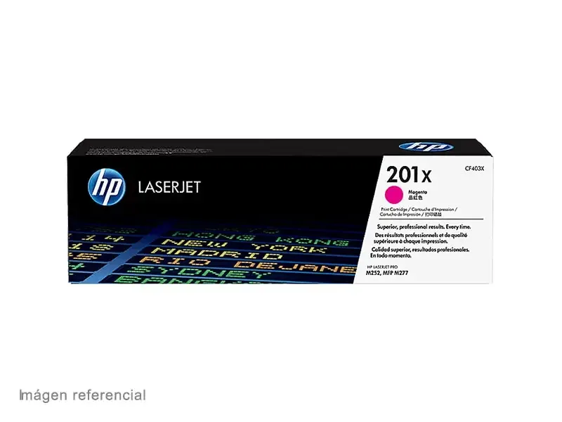 Toner HP 201X CF403X Magenta M277dw M252 2300 pag