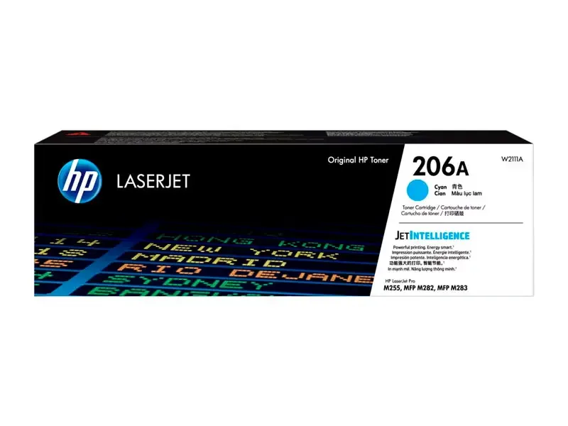 Toner HP 206A W2111A Cian M255 M283fdw 1250 pag