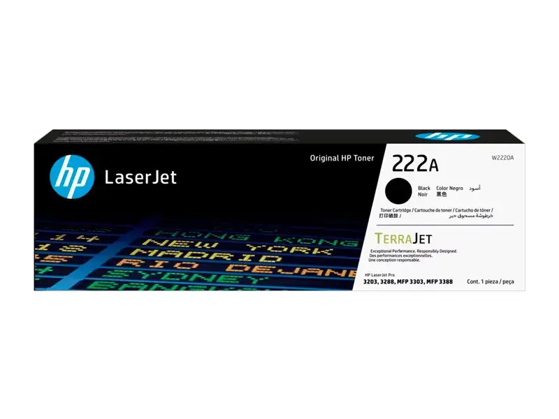 Toner HP 222A W2220A Negro M3303 1300 pag