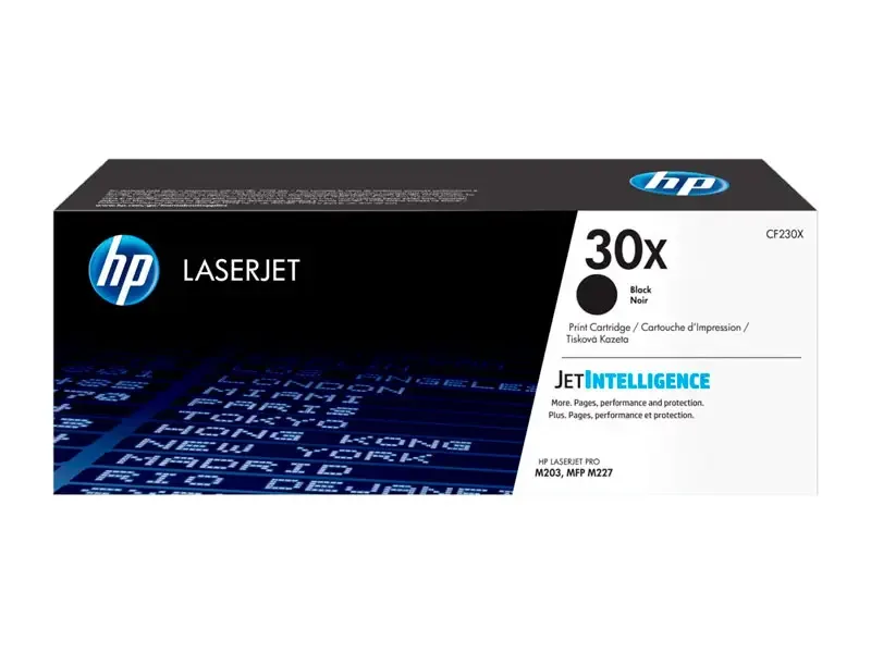 Toner HP 30X CF230X Negro M203DW M227FDW 3500 pag