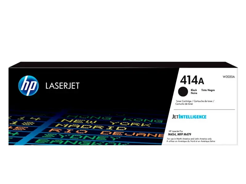 Toner HP 414A W2020A Negro M454 M479 2400 pag