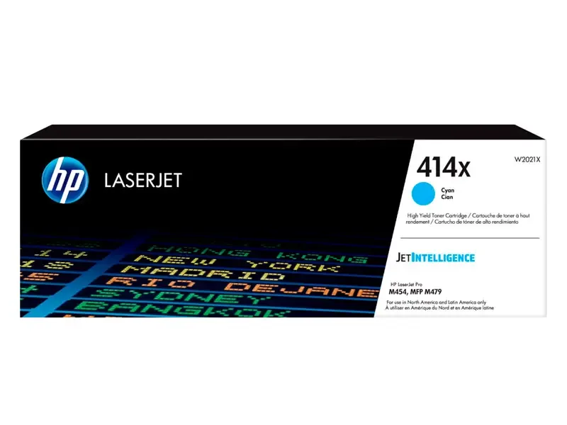 Toner HP 414X W2021X Cian M454 M479 6000 pag