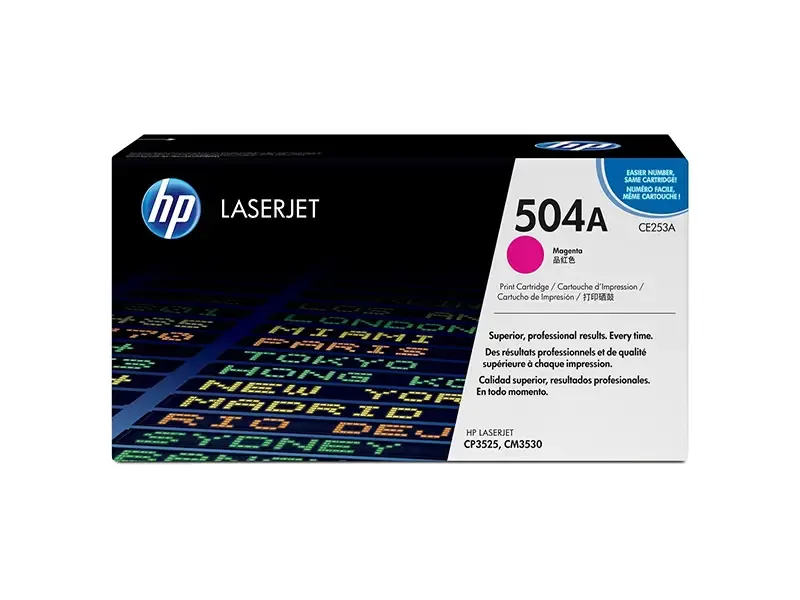 Toner HP 504A CE253A Magenta CP3525/CM3530
